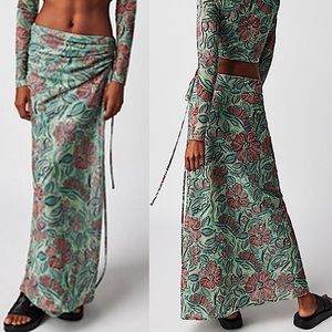 New 💥 Free People Supernova Set Skirt & Top 2 piece